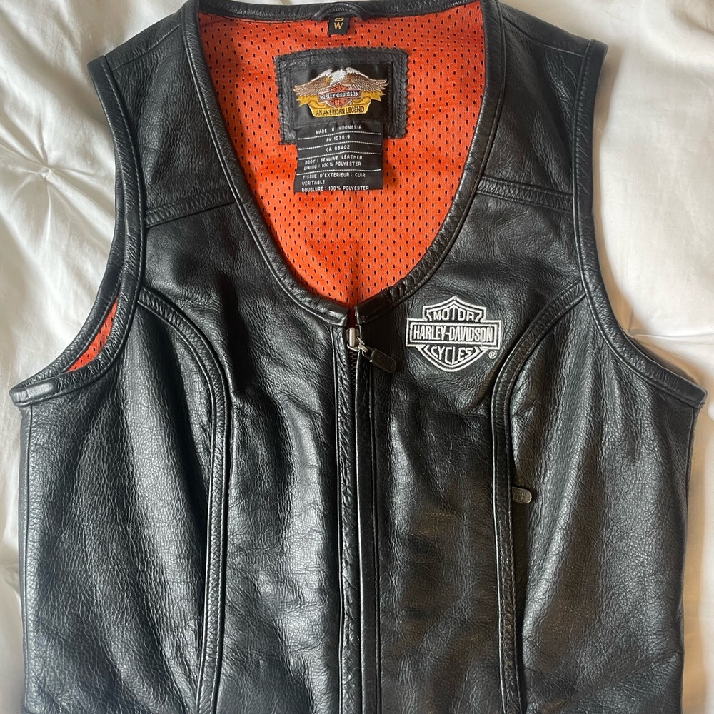 Vintage Women’s Harley Davidson Vest